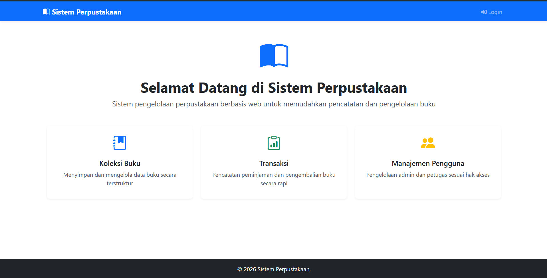 Sistem Perpustakaan
